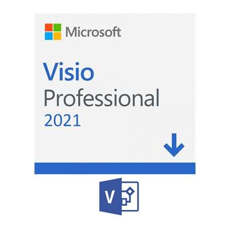 MICROSOFT VISIO PROFESSIONAL 2021, 1 PC, PLURILINGÜE, WINDOWS, DESCARGABLE