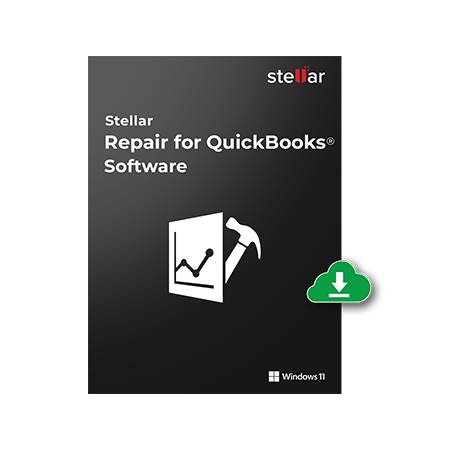 STELLAR REPAIR FOR QUICKBOOKS® SOFTWARE PARA MICROSOFT WINDOWS, PRODUCTO ESD DIGITAL KEY