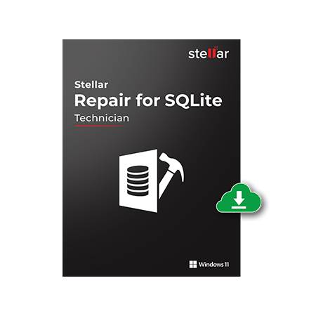 STELLAR REPAIR FOR SQLITE PARA MICROSOFT WINDOWS, PRODUCTO ESD DIGITAL KEY